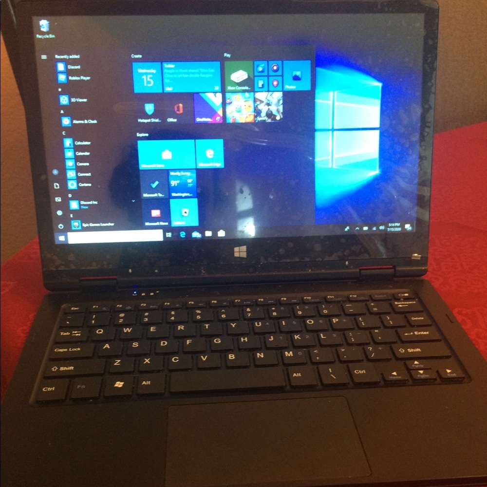 Ematic laptop 11.6” (TAKING CASH OFFERS)